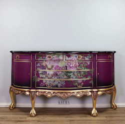Re Design Décor Transfers® - Kasha - Morning Purple ca 61x89cm