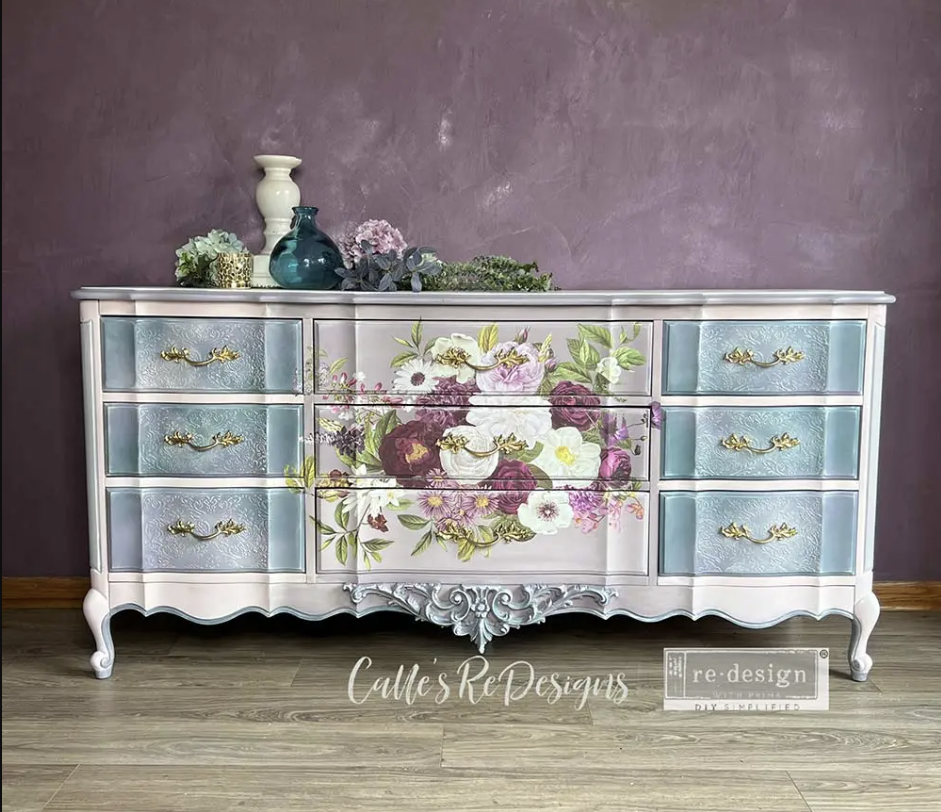 TRANSFERMOTIV - Re Design Décor Transfer - Kasha - Morning Purple