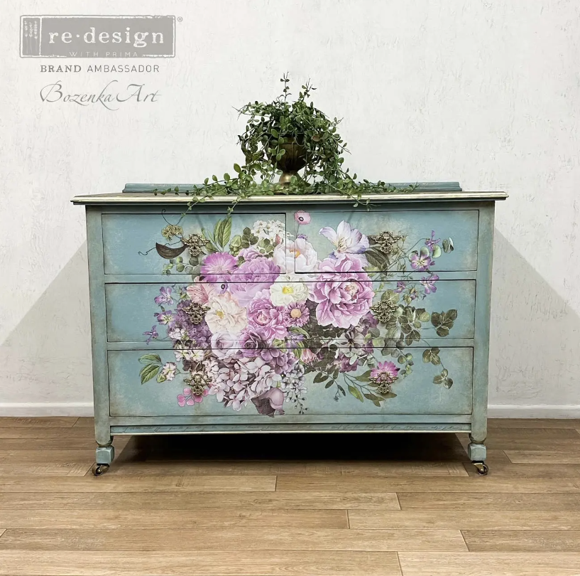 TRANSFERMOTIV - Re Design Décor Transfer - Kasha - Morning Purple