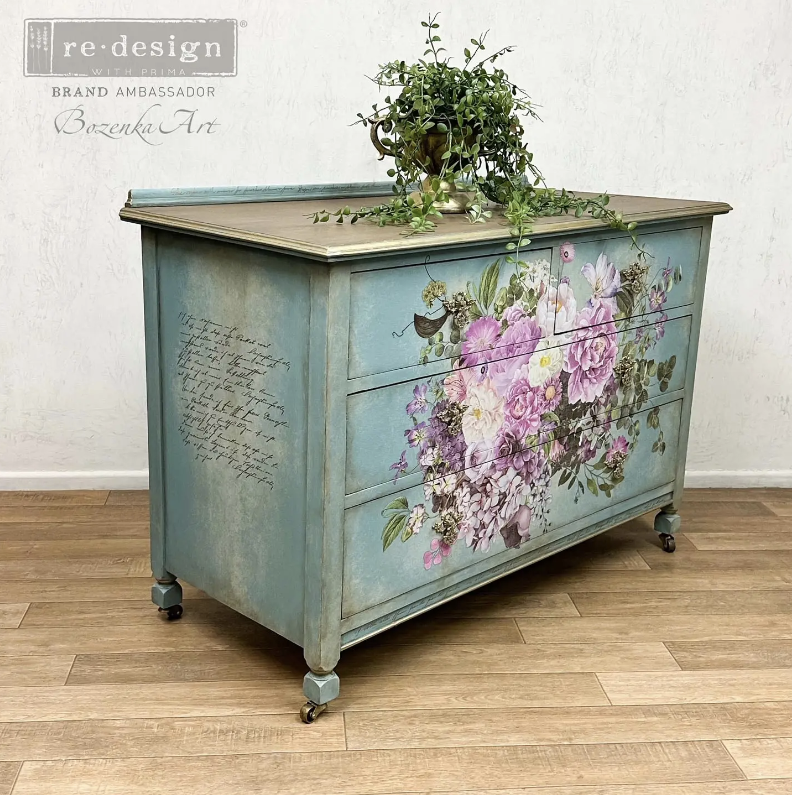 TRANSFERMOTIV - Re Design Décor Transfer - Kasha - Morning Purple
