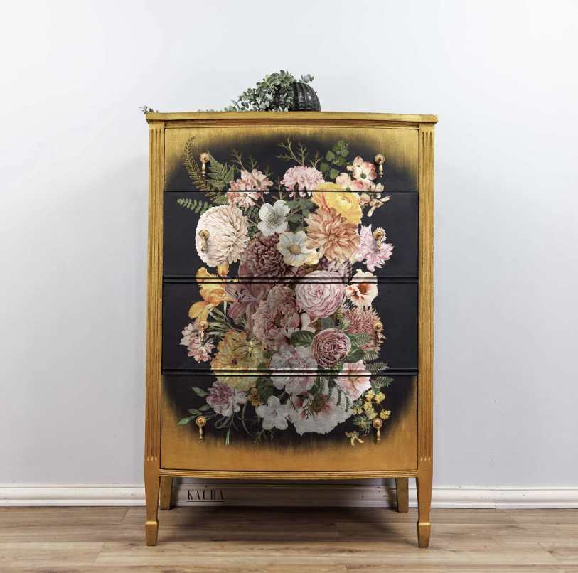 TRANSFERMOTIV - Re Design Décor Transfer - Kasha - Woodland Floral