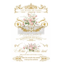 Design Décor Transfers® - Les Roses ca 61x89cm