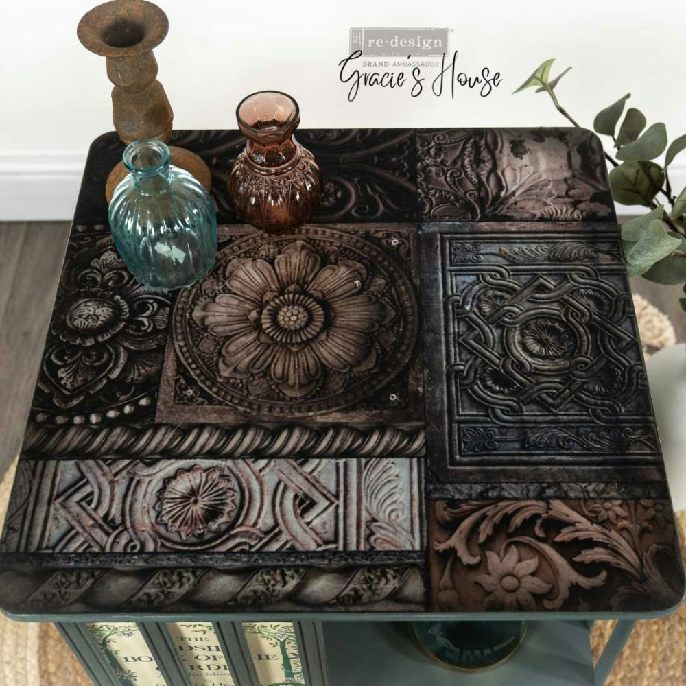 DECOUPAGEPAPPER - Re Design - A1 Decoupage Fiber Paper - Carved Stonework