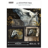 Re Design - A1 Decoupage Fiber Paper - Majestic Gallop 59x84cm