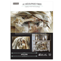 Re Design - A1 Decoupage Fiber Paper - Soulful Bond 59x84cm