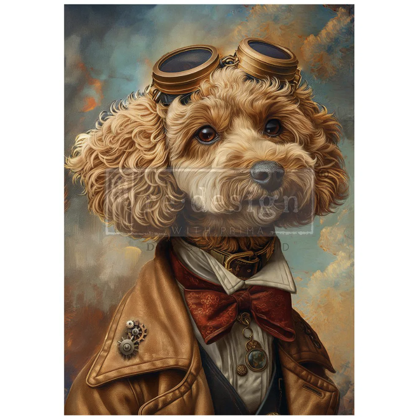 DECOUPAGEPAPPER - Re Design - A1 Decoupage Fiber Paper - Sprocket Sniffer