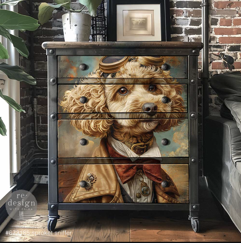 DECOUPAGEPAPPER - Re Design - A1 Decoupage Fiber Paper - Sprocket Sniffer