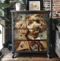 Re Design - A1 Decoupage Fiber Paper - Sprocket Sniffer 59x84cm