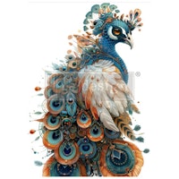 Re Design - A1 Decoupage Fiber Paper - Steamwing Majesty 59x84cm