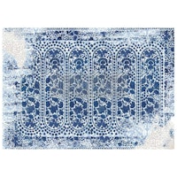 Re Design - A1 Decoupage Fiber Paper - The Blue House 59x84cm