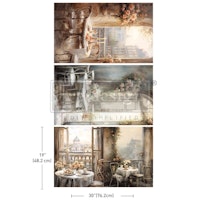 Re Design Tissue Paper PACK - What a View 3st Ark á 48x76cm