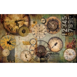 Re Design Tissue Paper - Lost In Time 48x76cm