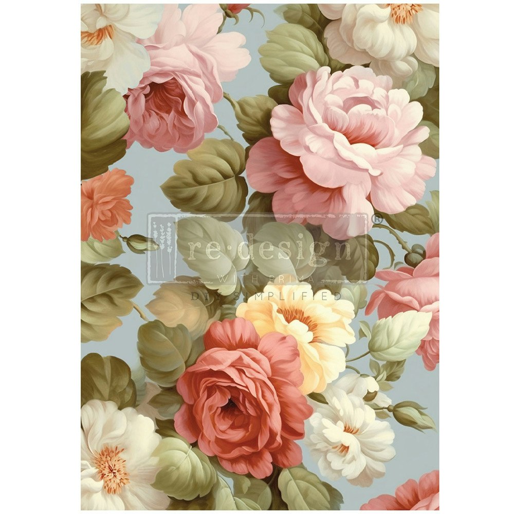 DECOUPAGEPAPPER - Re Design - A1 Decoupage Fiber Paper - Salon De La Gloire