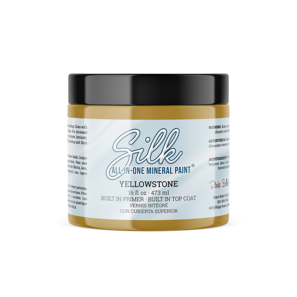 Dixie Belle SILK All-In-One - Inredning & utomhusfärg - YELLOWSTONE