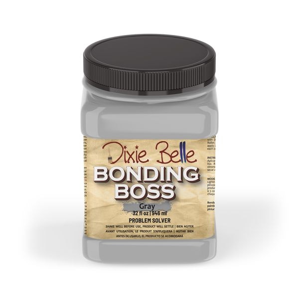 GRUNDFÄRG (Häft- & spärrgrund) - Dixie Belle BONDING BOSS GRAY