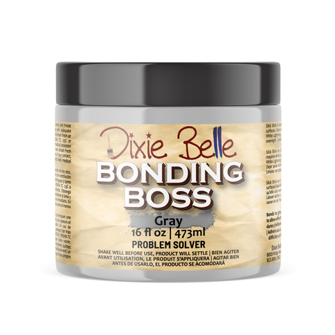GRUNDFÄRG (Häft- & spärrgrund) - Dixie Belle BONDING BOSS GRAY