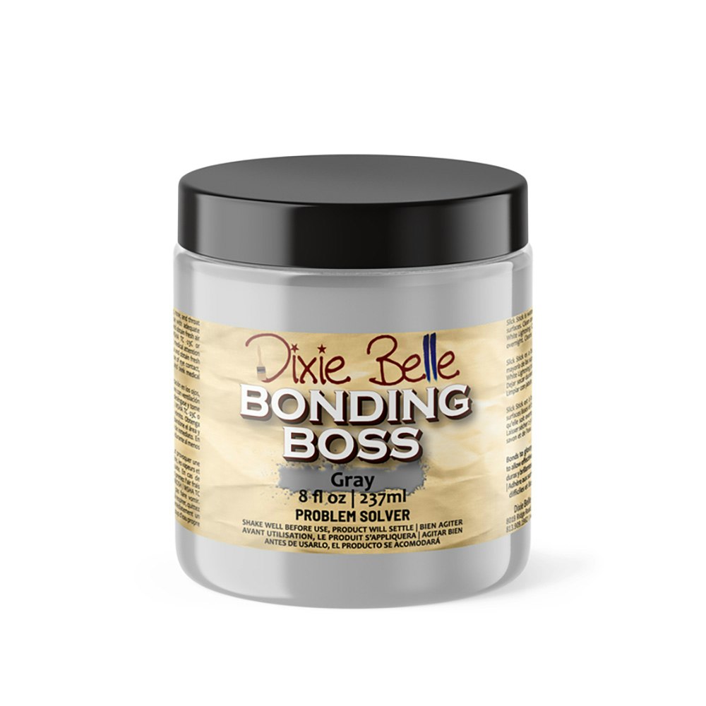 GRUNDFÄRG (Häft- & spärrgrund) - Dixie Belle BONDING BOSS GRAY