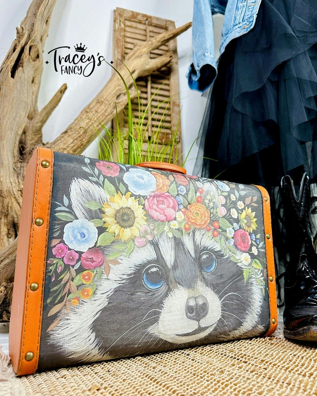 DECOUPAGEPAPPER - Dixie Belle - A3 Rice Papers - Clever Raccon