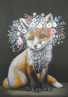 Belles and Whistles Rice Papers - Floraison Fox - A3 ca 28x42cm