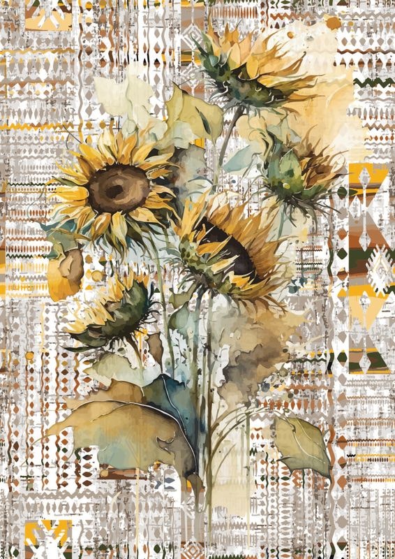 DECOUPAGEPAPPER - Belles & Wistles - A1 Rice Papers - Indian Summer
