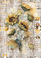 Belles and Whistles Rice Papers - Indian Summer - A1 ca 59x84cm