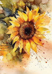 Belles and Whistles Rice Papers - Sunny Daze - A1 ca 59x84cm