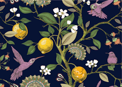 Belles and Whistles Rice Papers - Vintage Botanical - A1 ca 59x84cm