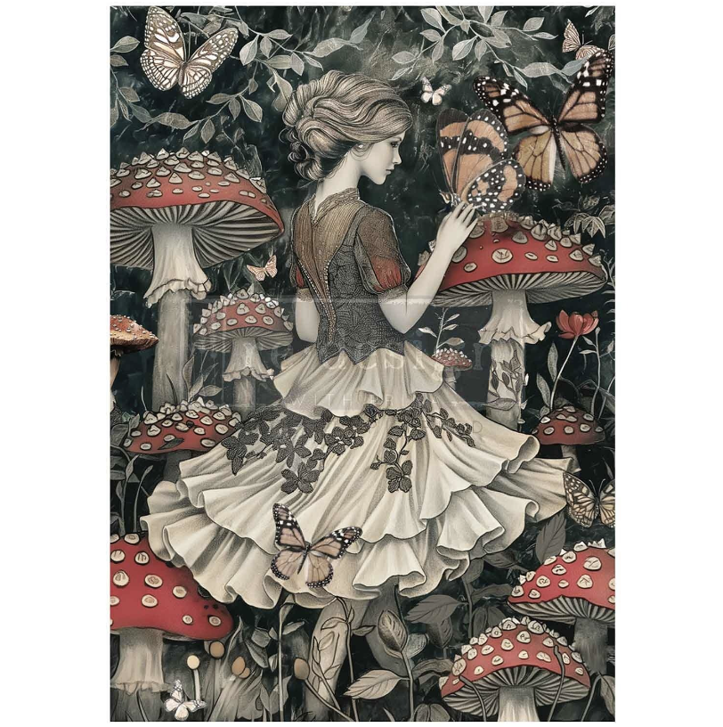 DECOUPAGEPAPPER - Re Design - A1 Fiber Paper - Enigmatic Realm