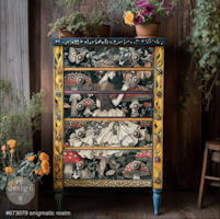 Re Design - A1 Decoupage Fiber Paper - Enigmatic Realm 59x84cm