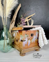 Belles and Whistles - Transfer - Wisteria Spring ca 94x61cm