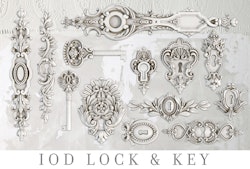 IOD Silkonform / Gjutform - Lock & Key