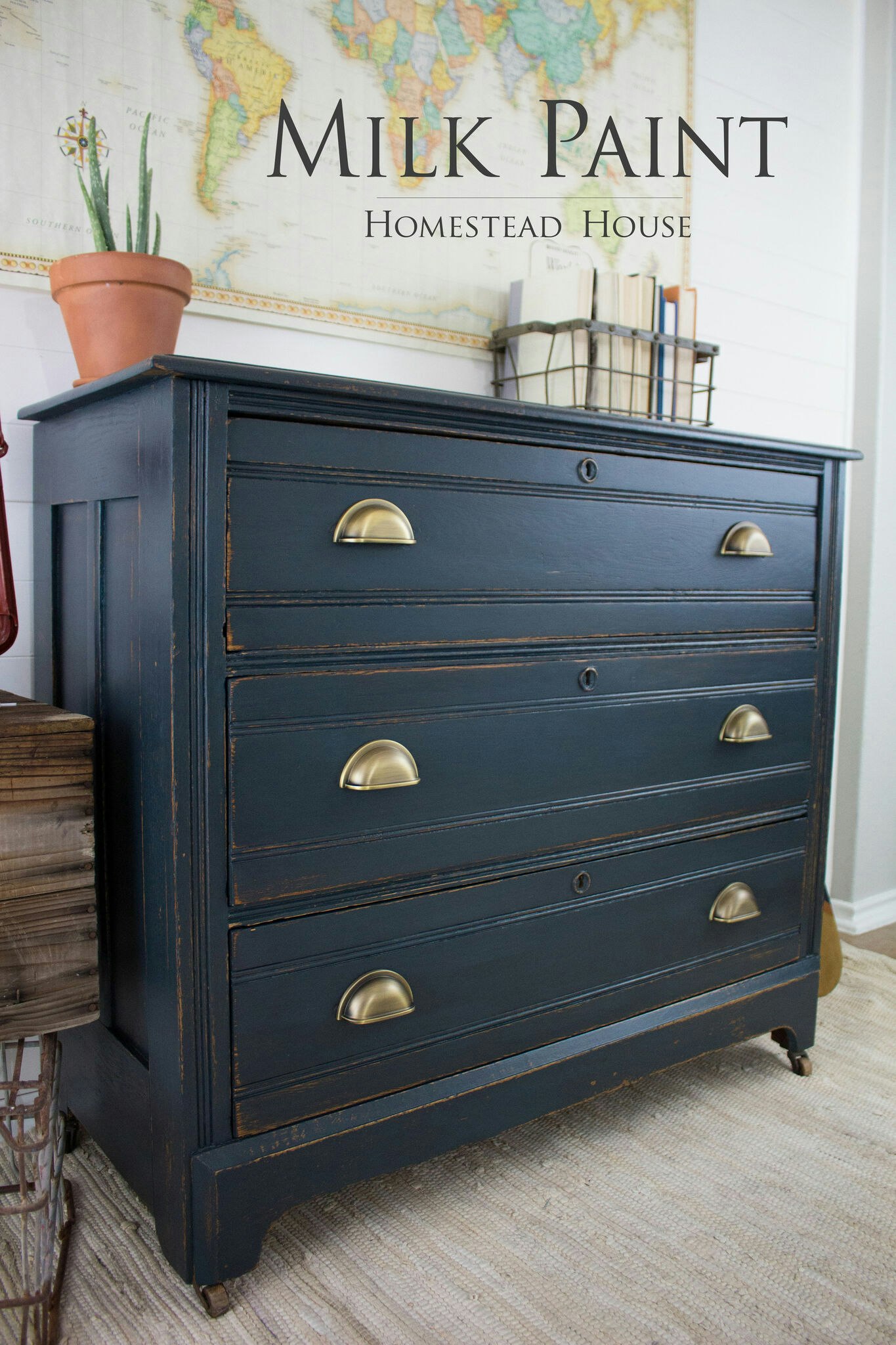 COAL BLACK - Homestead House - Milk Paint - Kaseinfärg - Mjölkfärg
