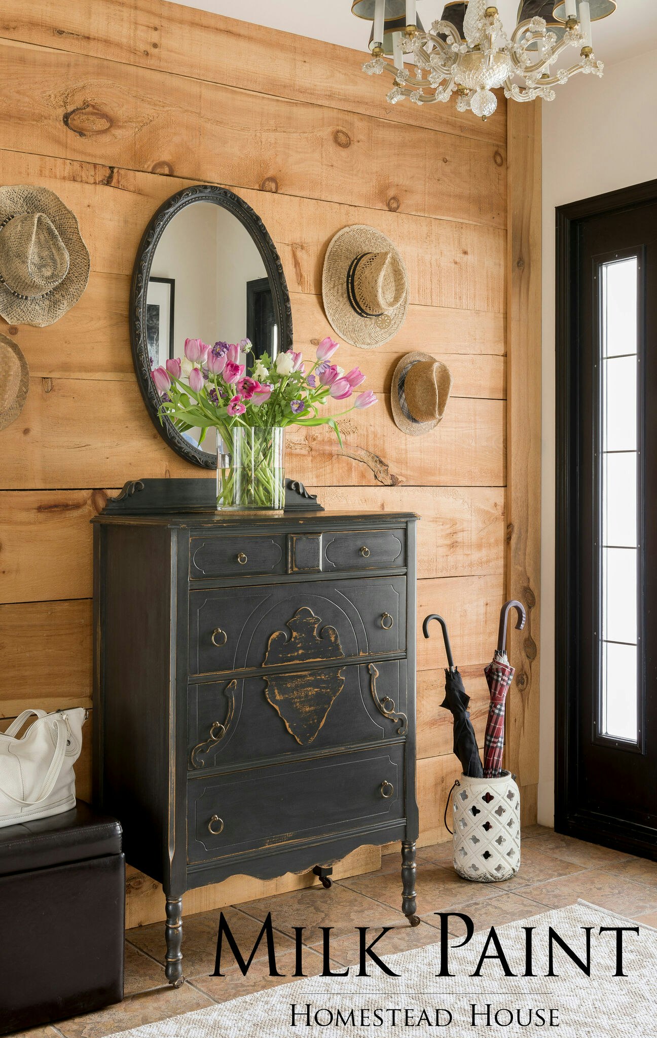 COAL BLACK - Homestead House - Milk Paint - Kaseinfärg - Mjölkfärg