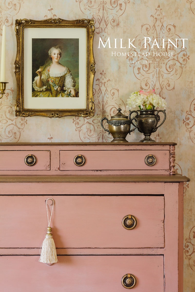 DUSTY ROSE - Homestead House - Milk Paint - Kaseinfärg - Mjölkfärg