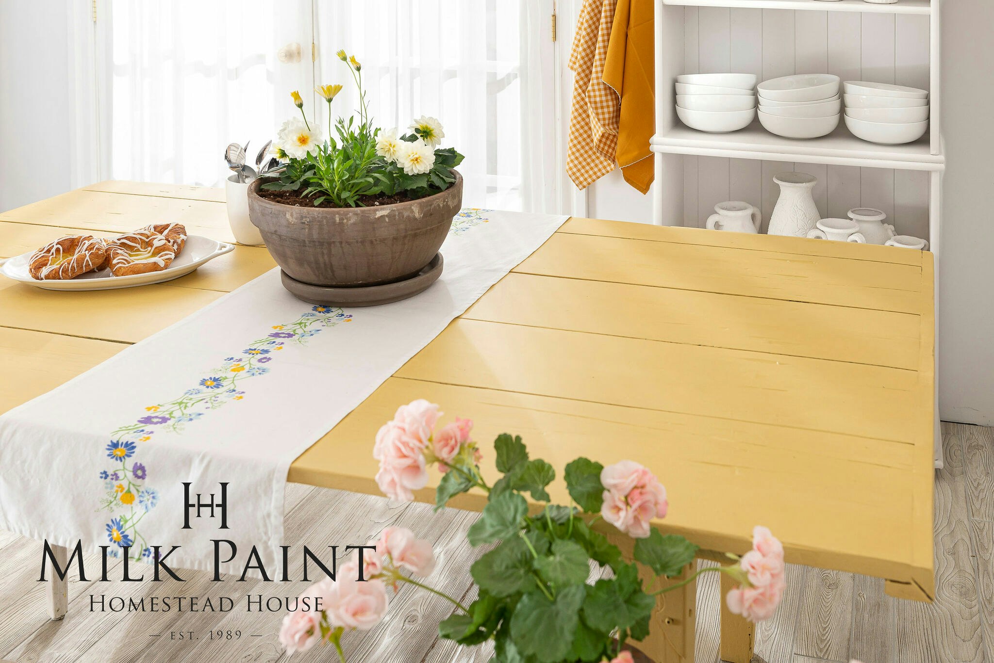 SWEDISH YELLOW - Homestead House - Milk Paint - Kaseinfärg - Mjölkfärg