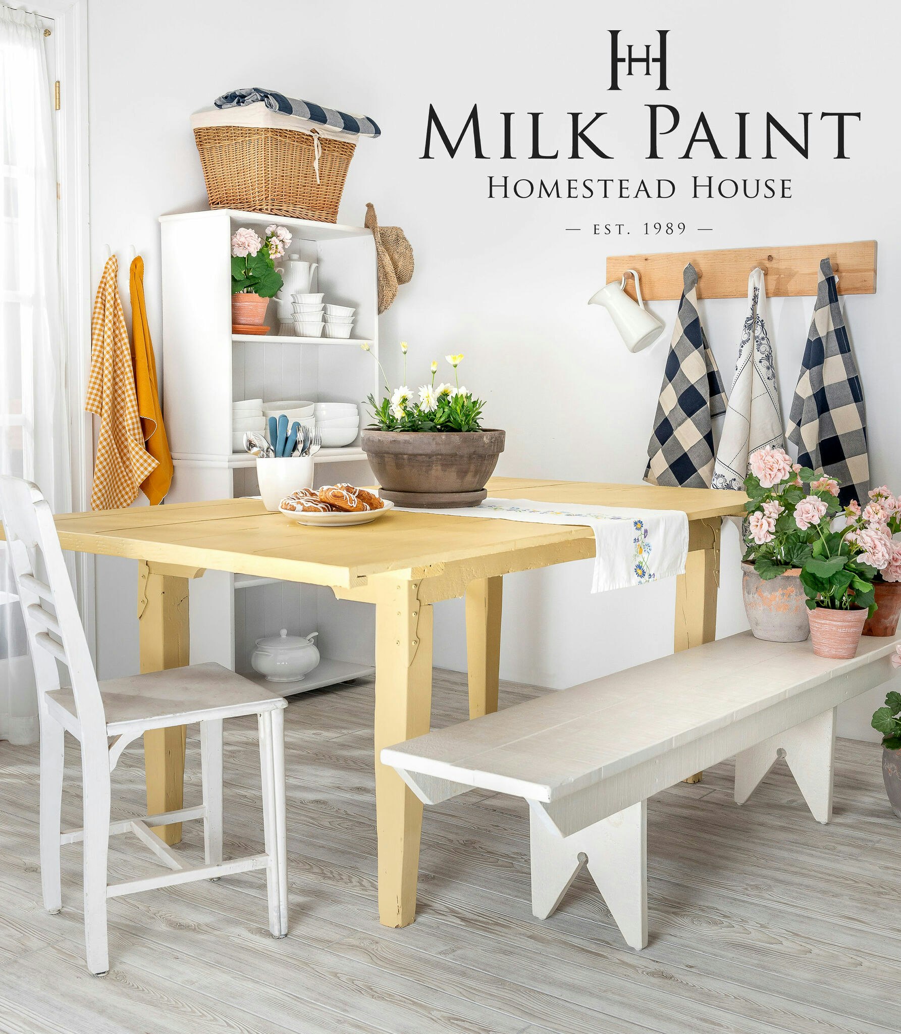 SWEDISH YELLOW - Homestead House - Milk Paint - Kaseinfärg - Mjölkfärg