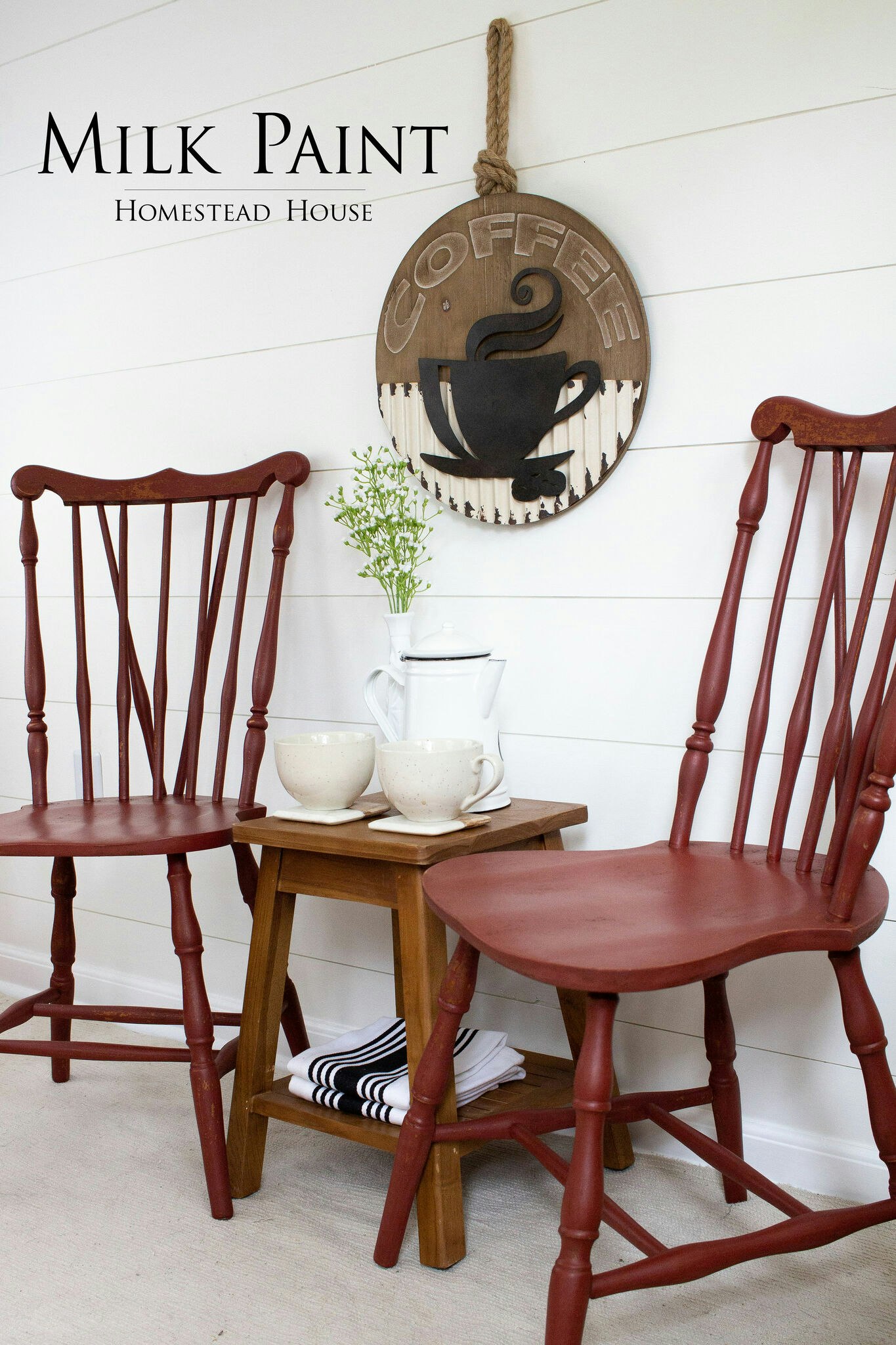 BARN RED - Homestead House - Milk Paint - Kaseinfärg - Mjölkfärg