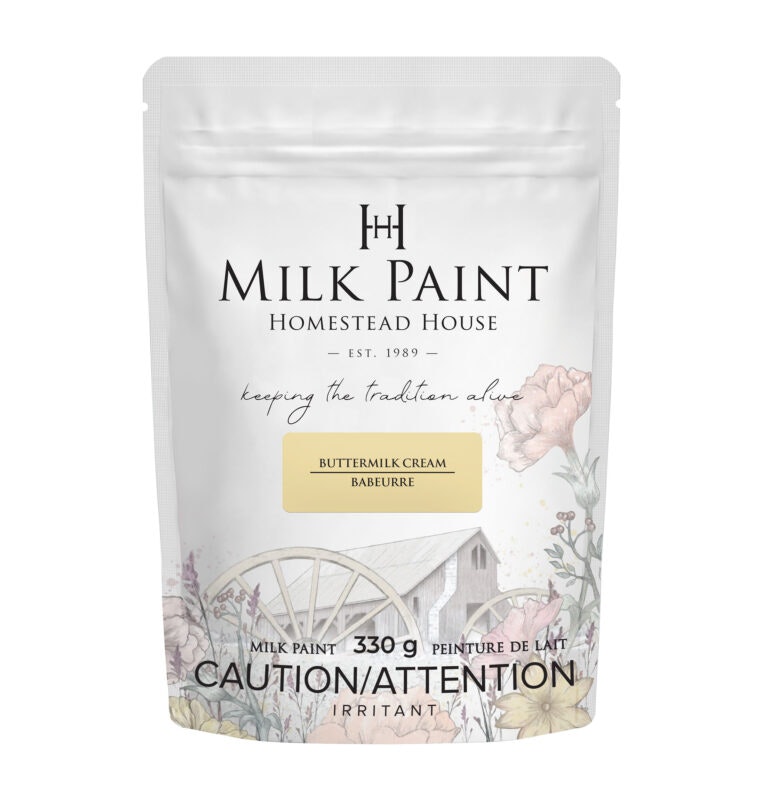 BUTTERMILK CREAM - Homestead House - Milk Paint - Kaseinfärg - Mjölkfärg