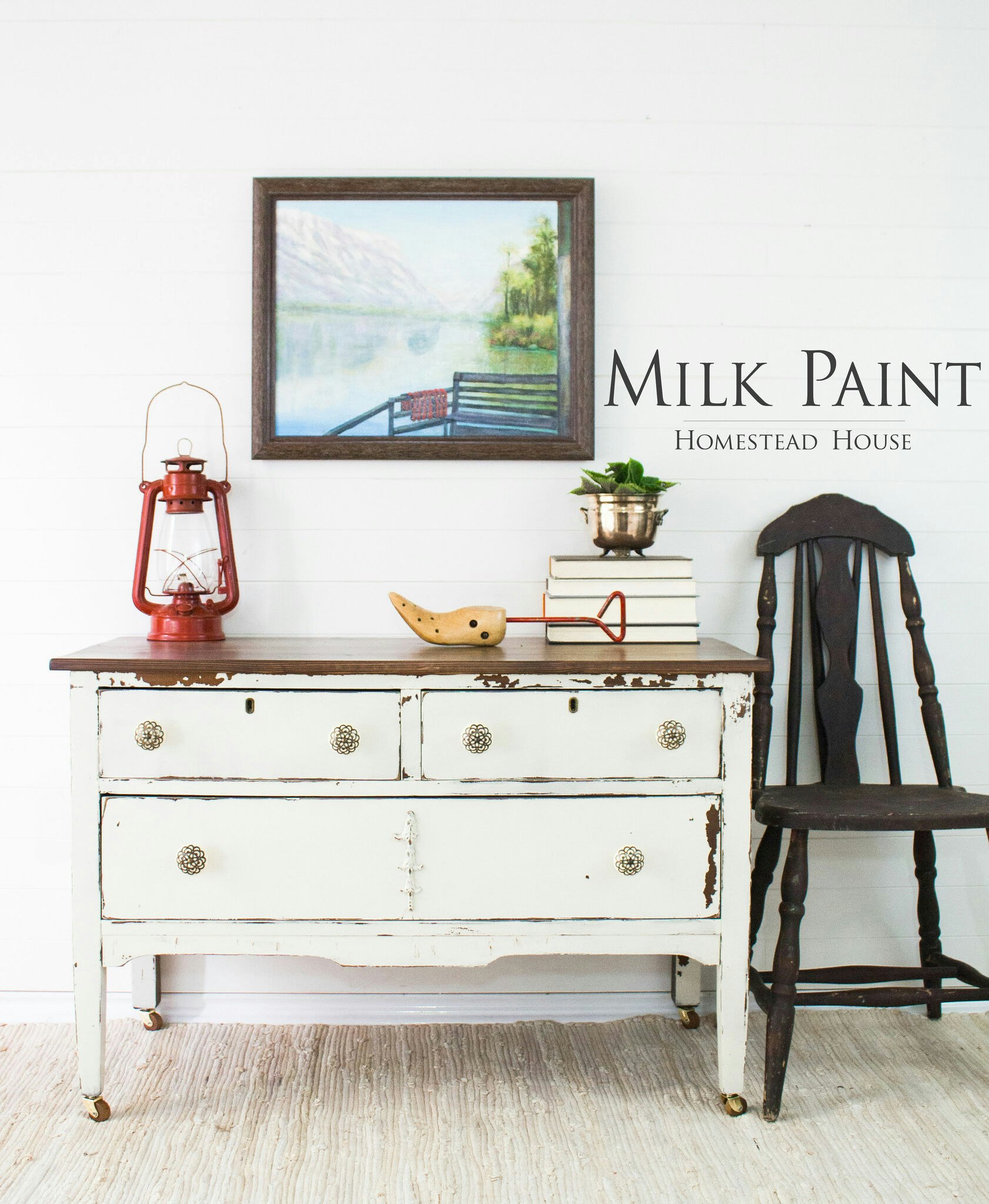 CHAMPLAIN - Homestead House - Milk Paint - Kaseinfärg - Mjölkfärg