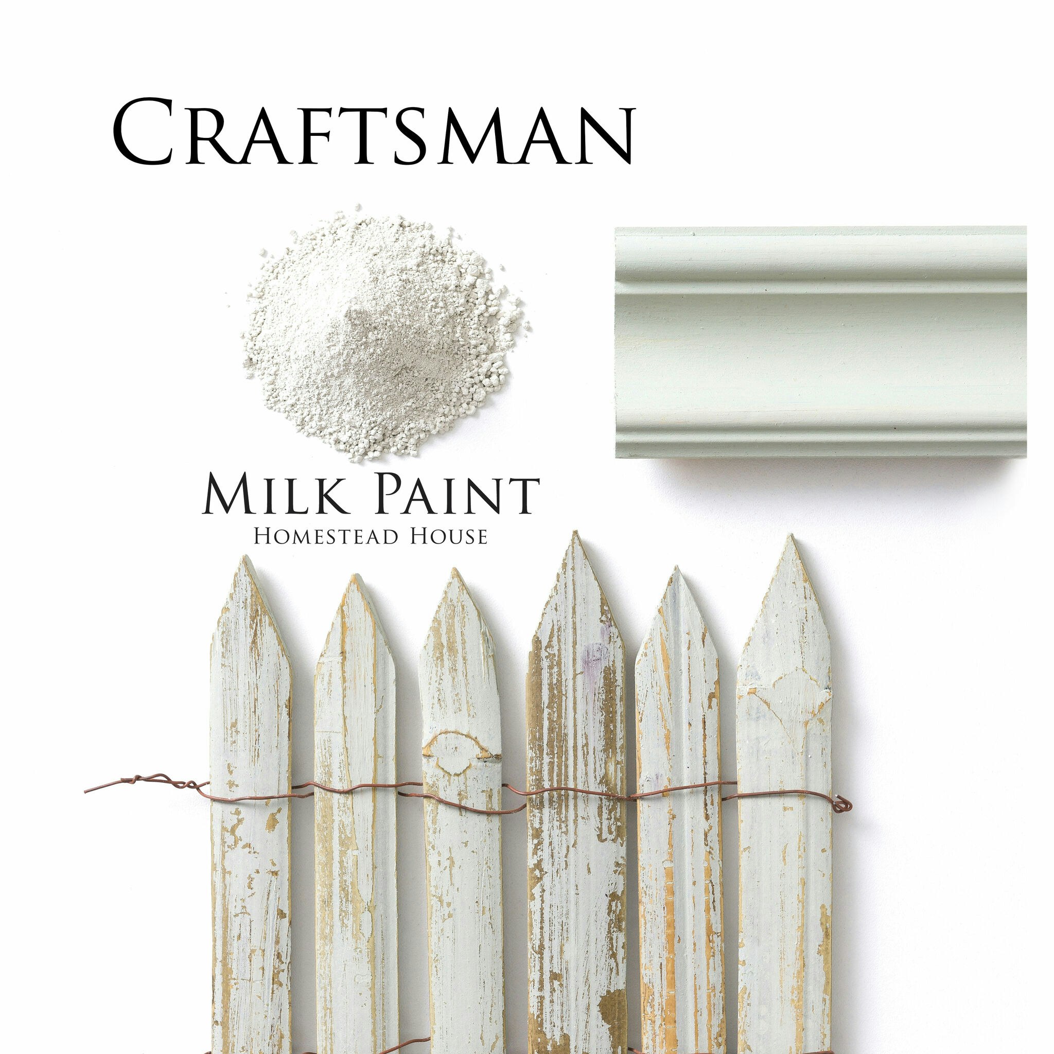 CRAFTSMAN - Homestead House - Milk Paint - Kaseinfärg - Mjölkfärg