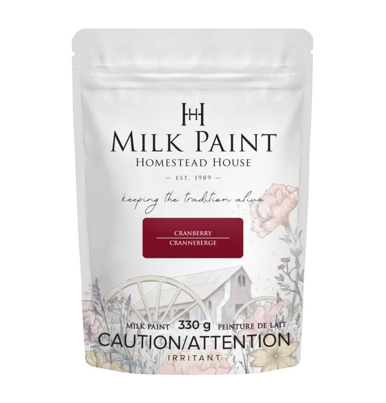 CRANBERRY - Homestead House - Milk Paint - Kaseinfärg - Mjölkfärg