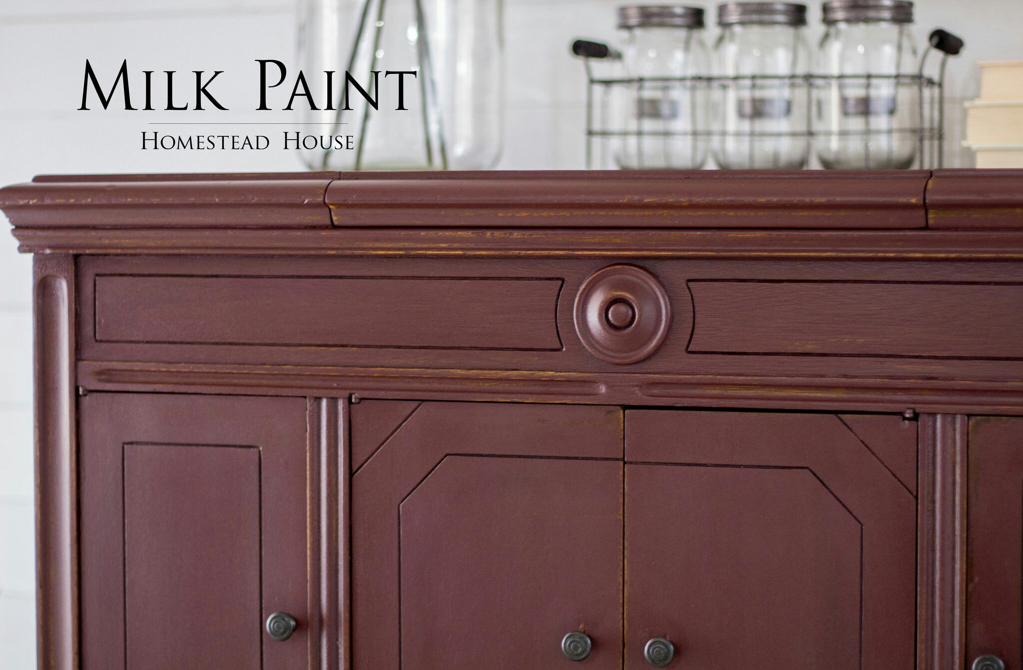 CRANBERRY - Homestead House - Milk Paint - Kaseinfärg - Mjölkfärg