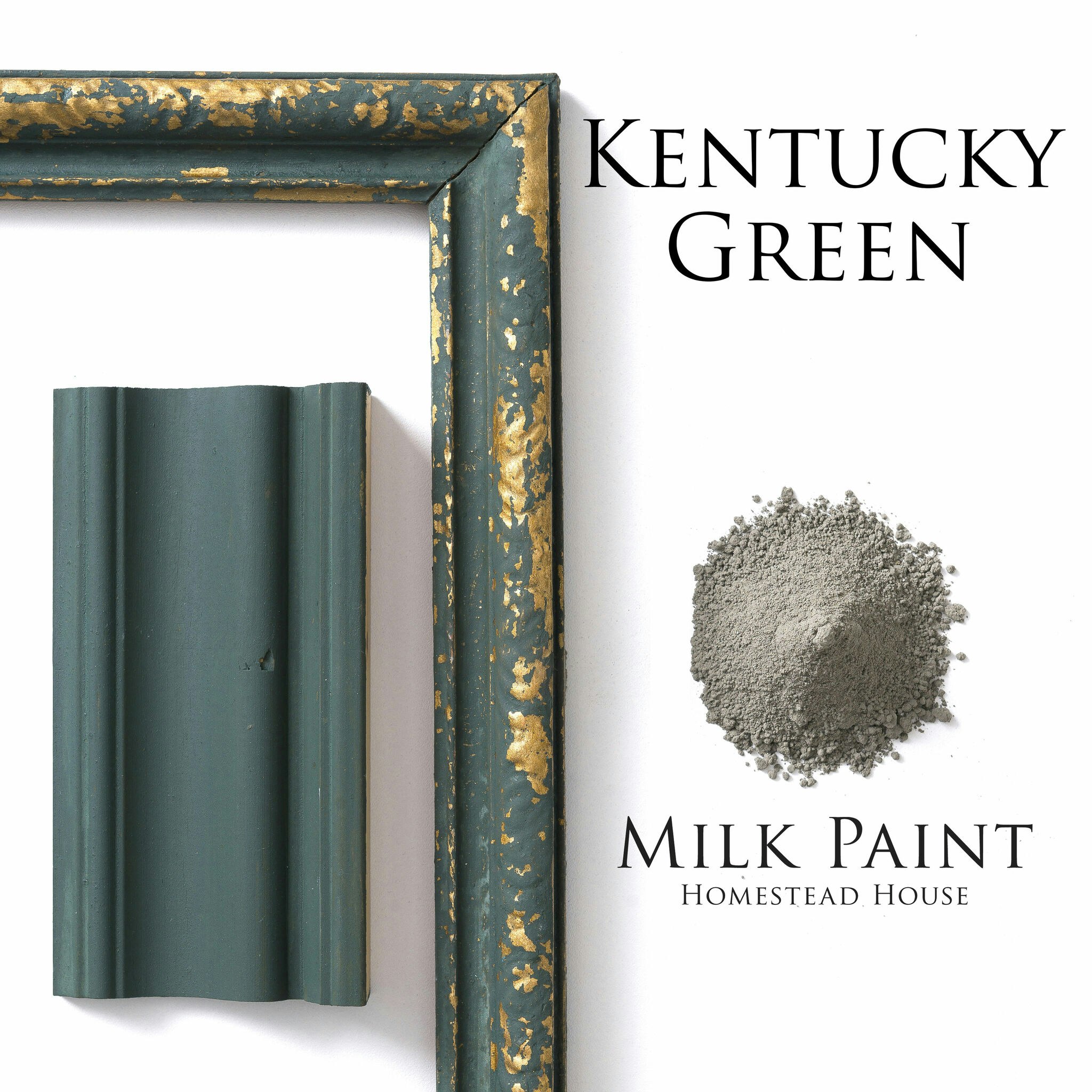 KENTUCKY GREEN - Homestead House - Milk Paint - Kaseinfärg - Mjölkfärg