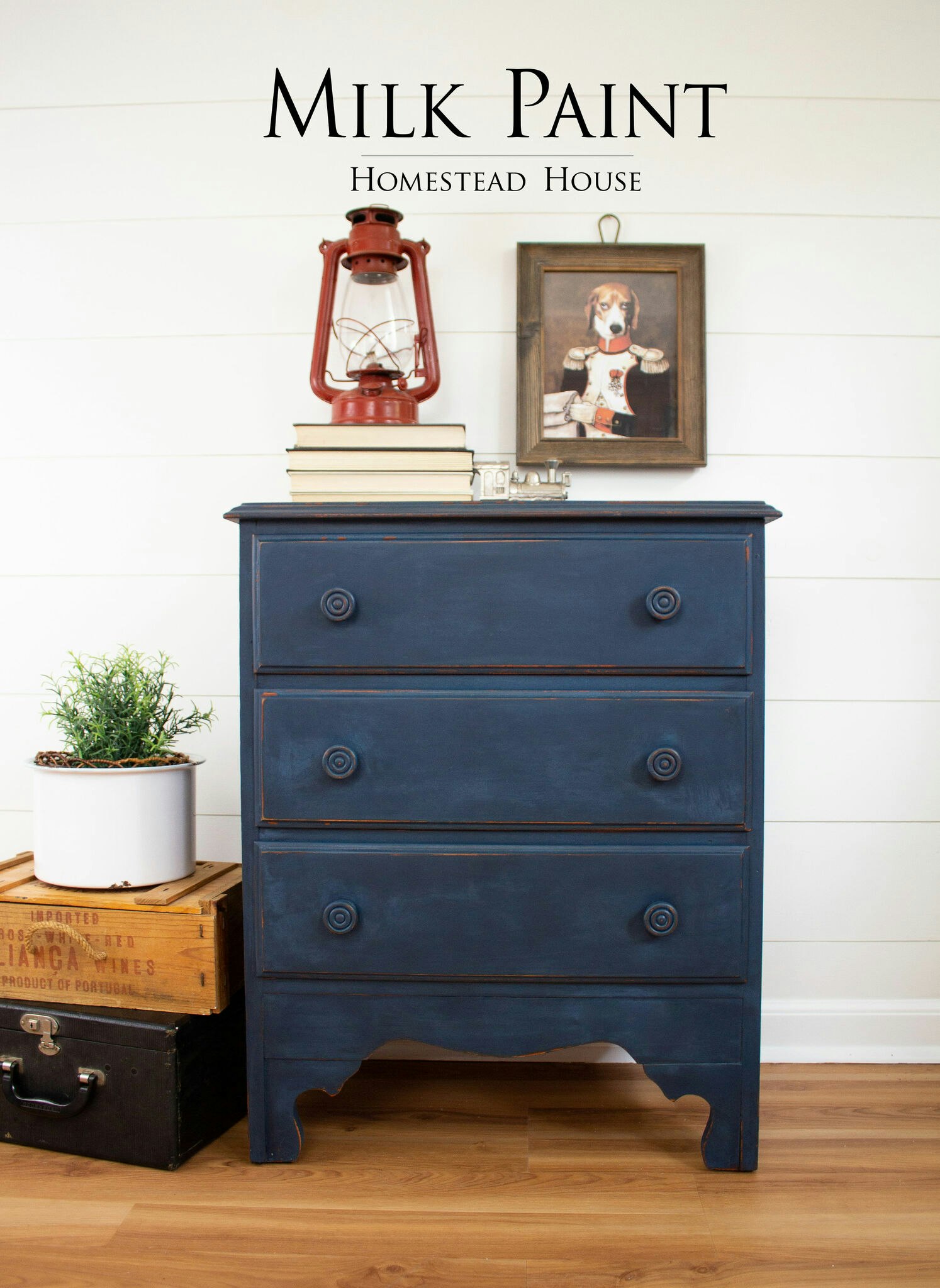 LIBERTY BLUE - Homestead House - Milk Paint - Kaseinfärg - Mjölkfärg