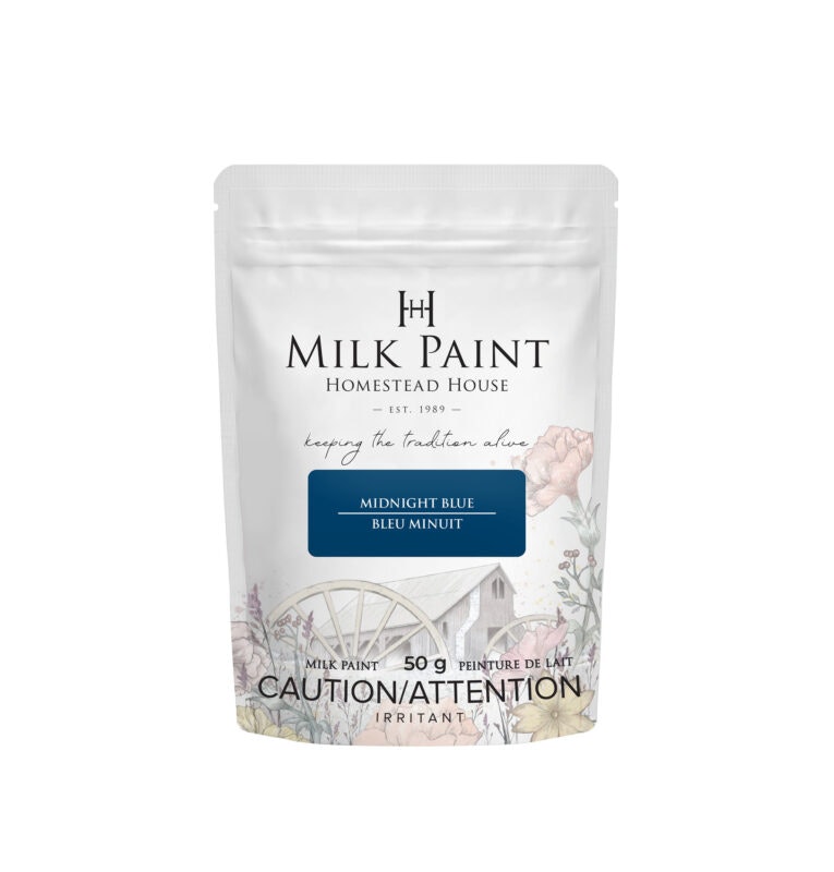 MIDNIGHT BLUE - Homestead House - Milk Paint - Kaseinfärg - Mjölkfärg