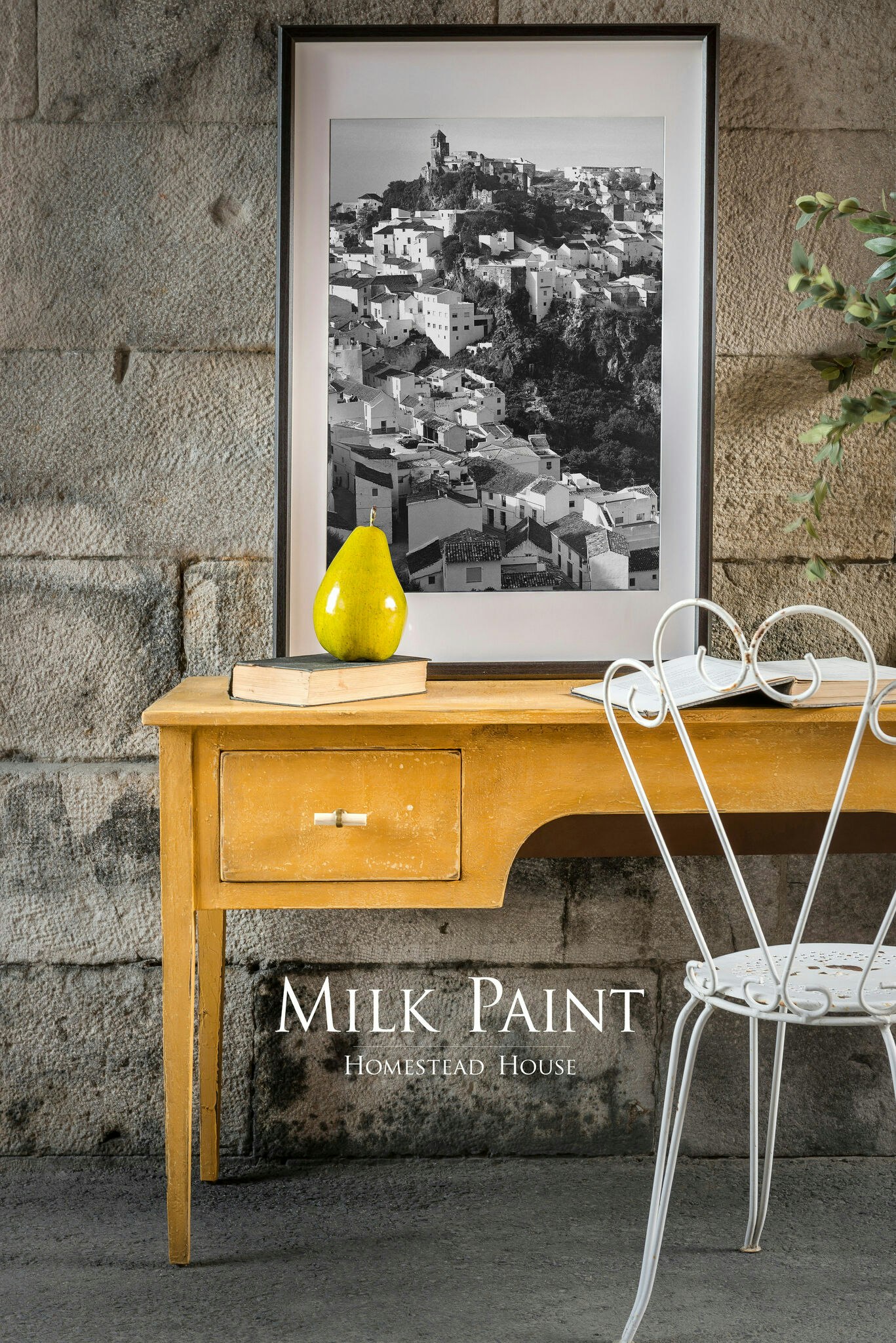 MUSTARD - Homestead House - Milk Paint - Kaseinfärg - Mjölkfärg