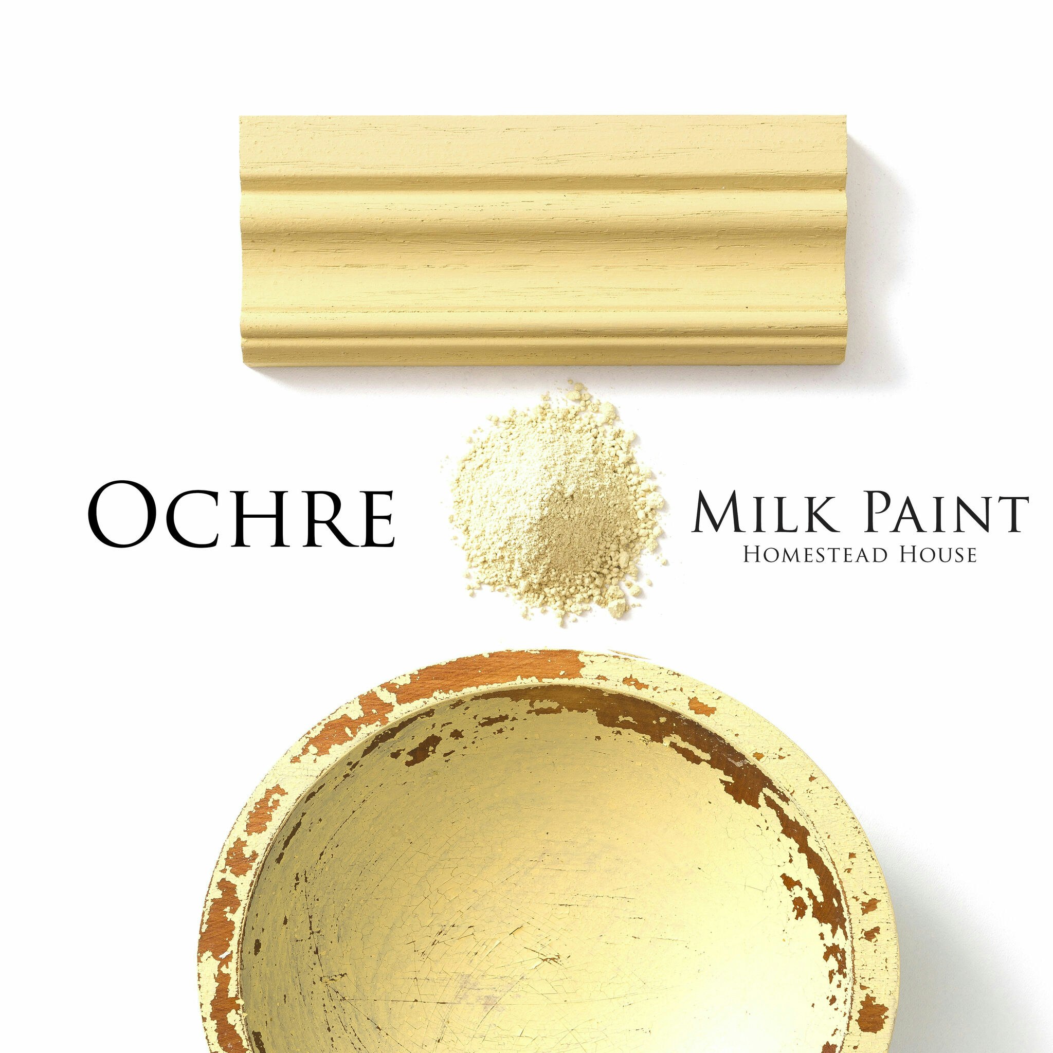 OCHRE - Homestead House - Milk Paint - Kaseinfärg - Mjölkfärg