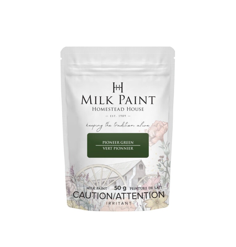PIONEER GREEN - Homestead House - Milk Paint - Kaseinfärg - Mjölkfärg