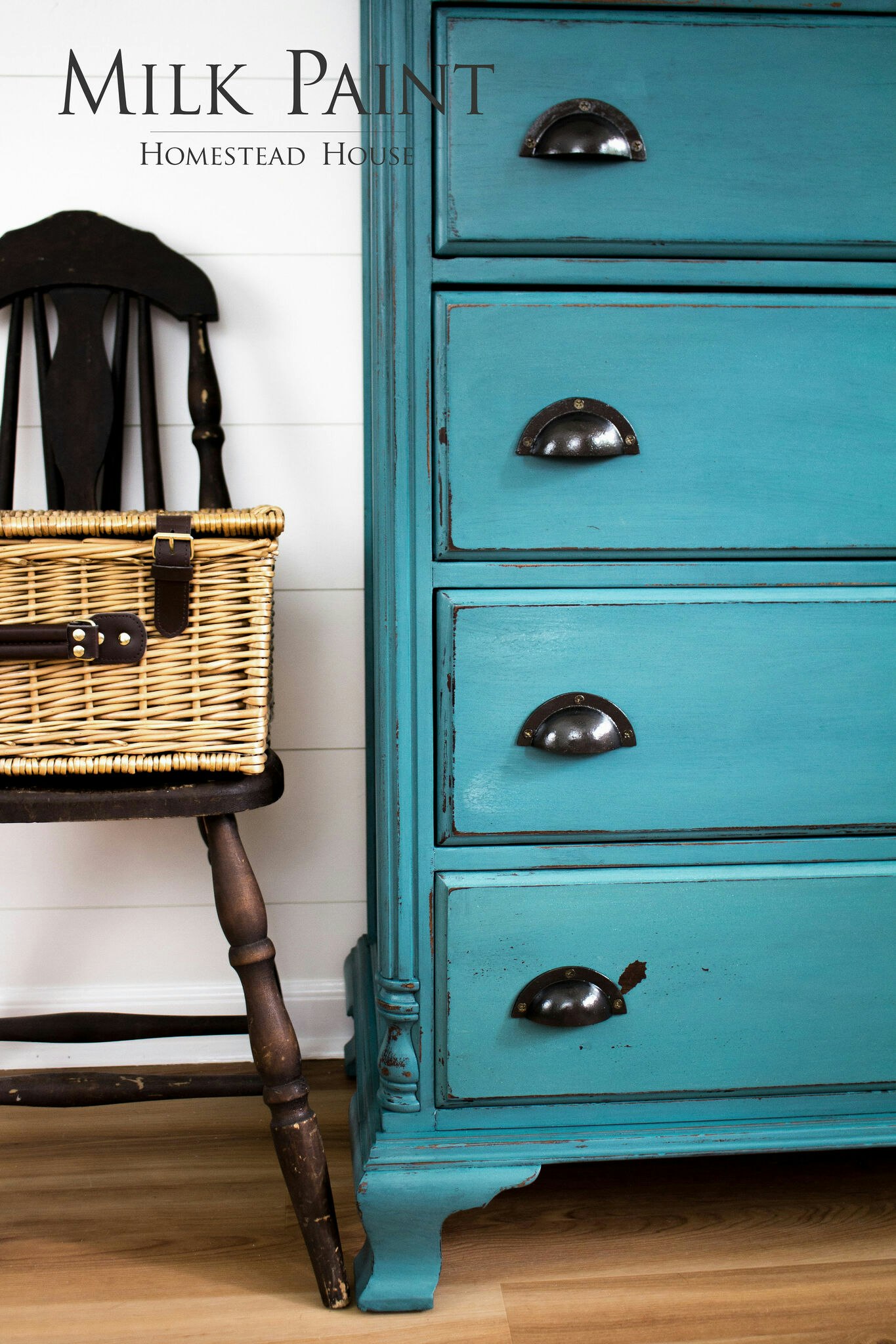 RENFREW BLUE - Homestead House - Milk Paint - Kaseinfärg - Mjölkfärg