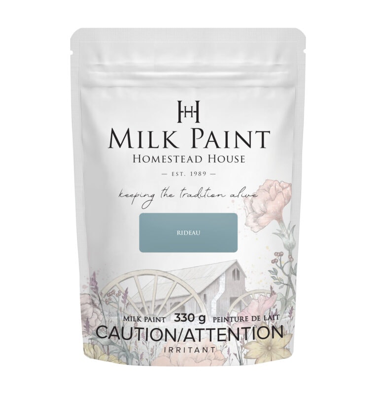 RIDEAU BLUE - Homestead House - Milk Paint - Kaseinfärg - Mjölkfärg